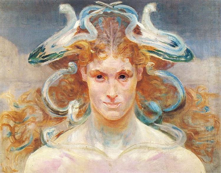 Jacek Malczewski Medusa china oil painting image